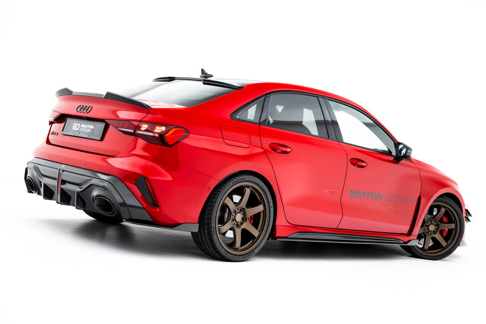 Carbon Seitenschweller Erweiterung V.1 für Audi RS3 Limousine 8Y Facelift von Maxton Design