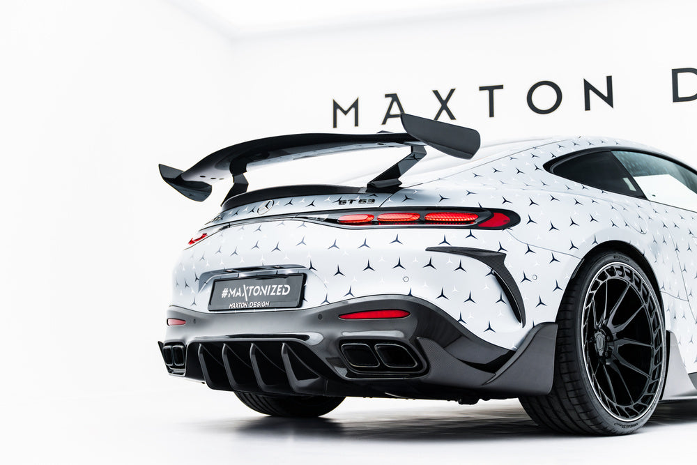 Carbon-Canards für Heckstoßfänger passend für Mercedes-AMG GT 63 C192 von Maxton Design