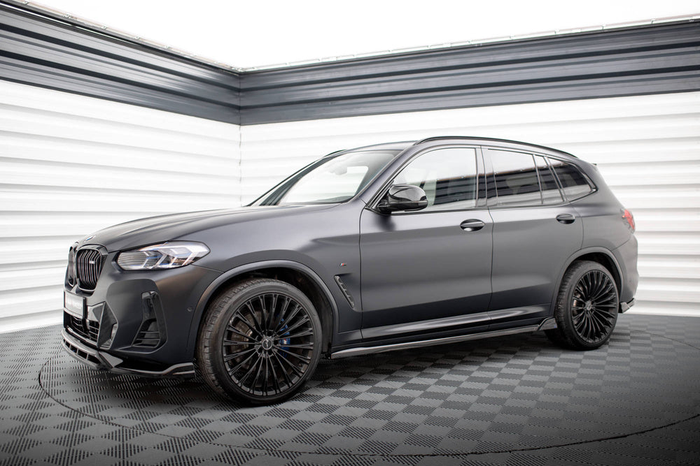 Seitenschweller Erweiterung für BMW X3 M-Pack G01 Facelift von Maxton Design