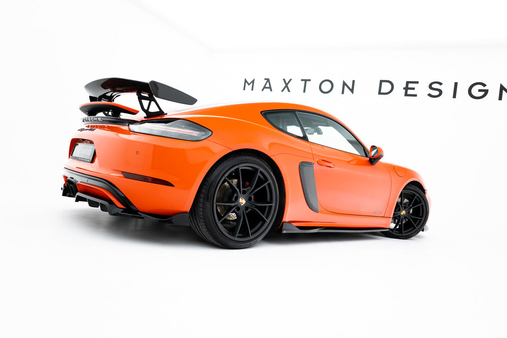 Seitenschweller Erweiterung V.2 für Porsche 718 Cayman GTS 982c von Maxton Design