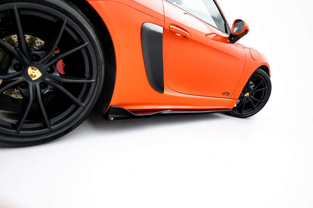Seitenschweller Erweiterung V.2 für Porsche 718 Cayman GTS 982c von Maxton Design