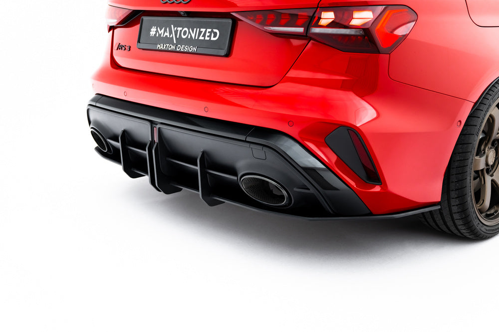 Heckdiffusor Street Pro für Audi RS3 8Y Limousine Facelift von Maxton Design