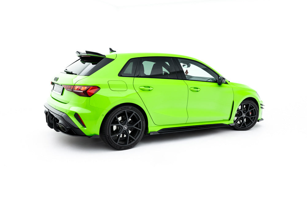 Seitenschweller Erweiterung Street Pro mit Flaps für Audi RS3 Sportback 8Y Facelift von Maxton Design