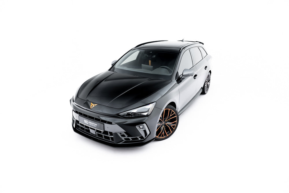 Frontlippe / Frontsplitter / Frontansatz Street Pro für Cupra Leon ST / Hatchback Mk1 Facelift von Maxton Design