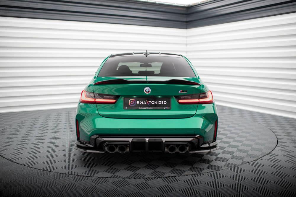 Carbon Seitliche Heckdiffusor Erweiterung für BMW M3 G80 von Maxton Design