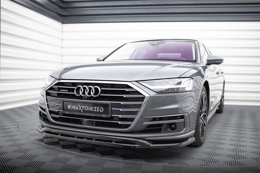 Front Lippe / Front Splitter / Frontansatz für Audi A8 4N von Maxton Design