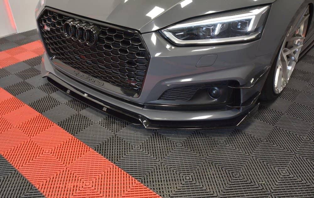 Approccio splitter/frontale anteriore/frontale per Audi A5 F5 S-Line da Maxton Design