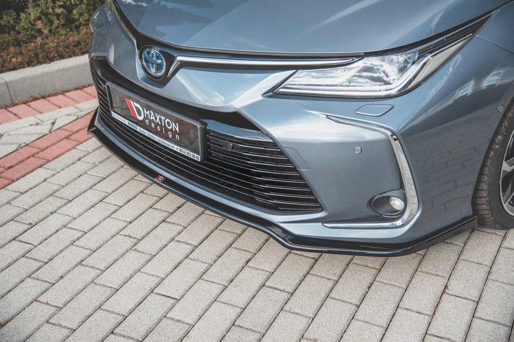 Front Lippe / Front Splitter / Frontansatz für Toyota Corolla E210 Limousine von Maxton Design