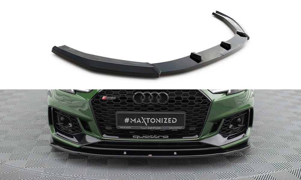 Maxton Design front lip/front splitter V.1 for Audi RS4 B9