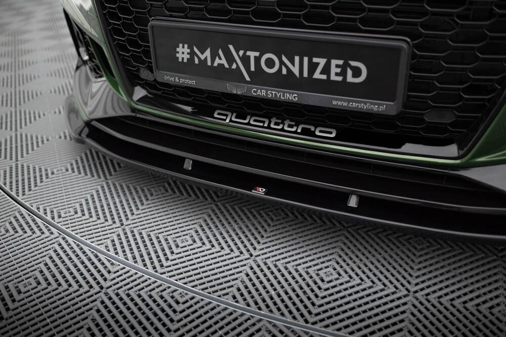 Maxton Design Frontlippe / Frontsplitter V.1 für Audi RS4 B9