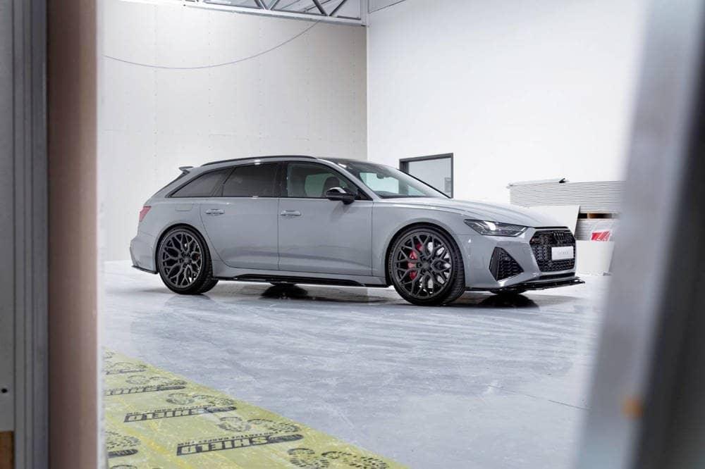 Dokładka przedniego zderzaka/przedni splitter Maxton Design V.1 do Audi RS6 C8