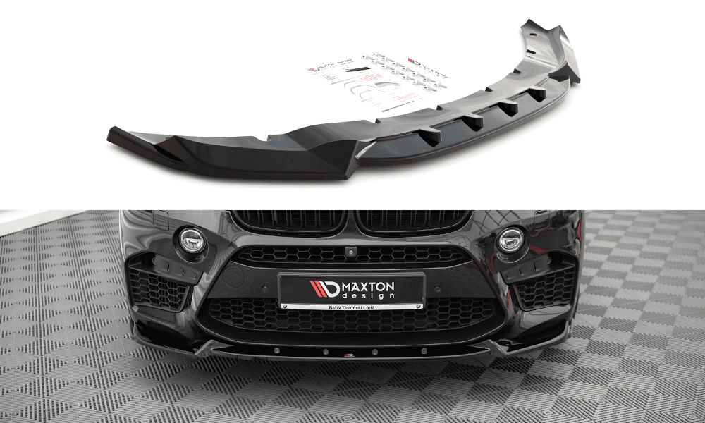 Front Lippe / Front Splitter / Frontansatz V.1 für BMW X6 M F86 von Maxton Design