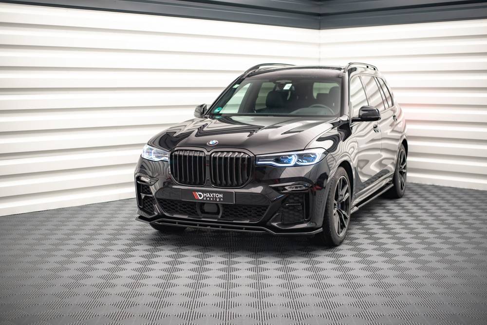 Front Splitter / Cup Schwert / Frontansatz V.1 für BMW X7 M G07 von Maxton Design