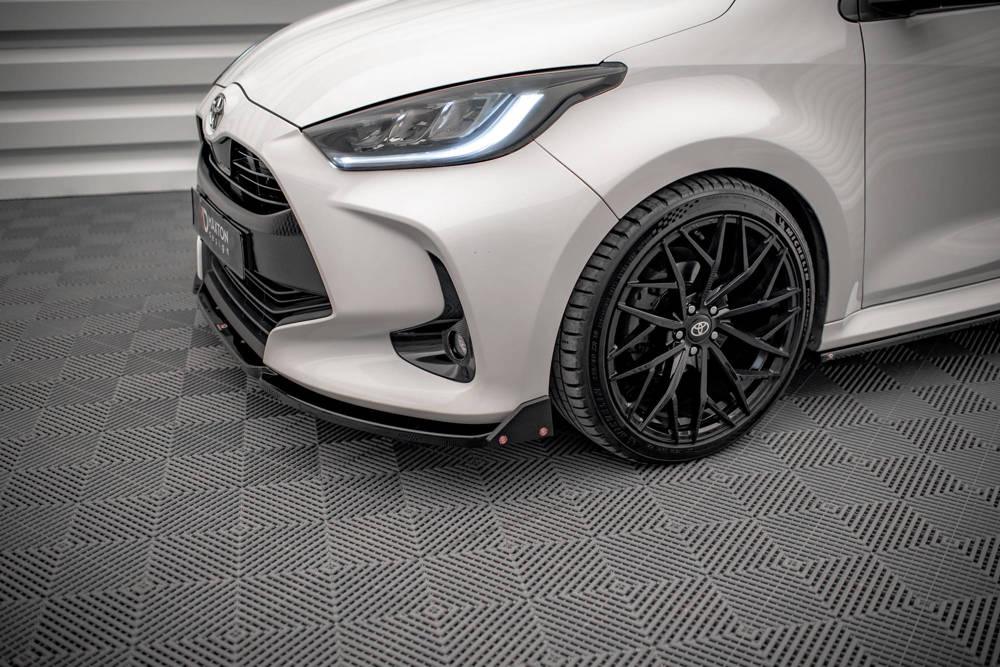 Front Lippe / Front Splitter / Frontansatz V.1 für Toyota Yaris XP21 von Maxton Design