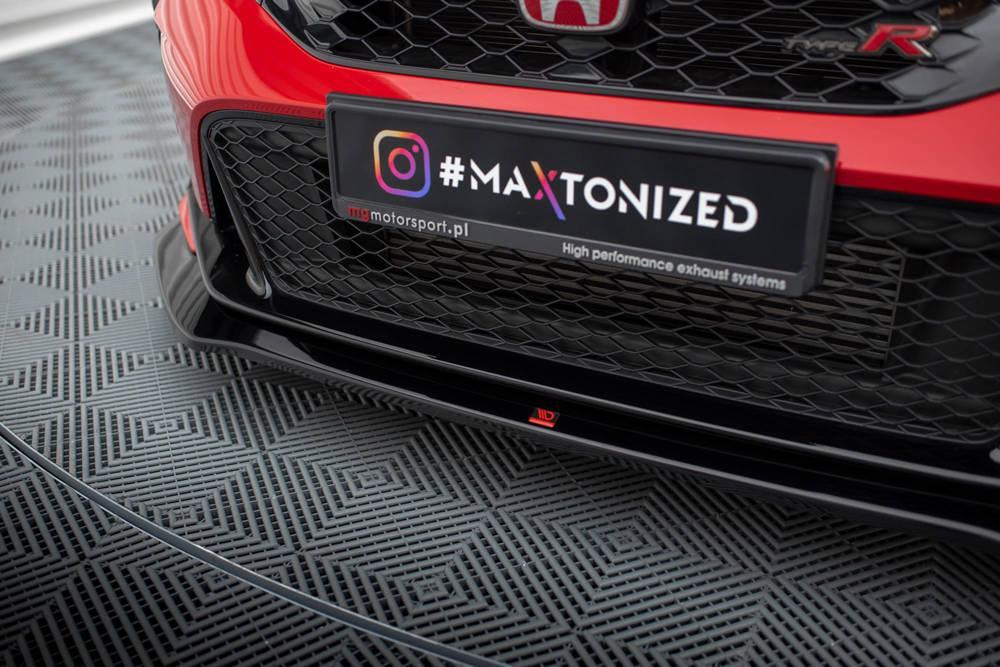 Front Lippe / Front Splitter / Frontansatz V.1 für Honda Civic Type R FL5 von Maxton Design
