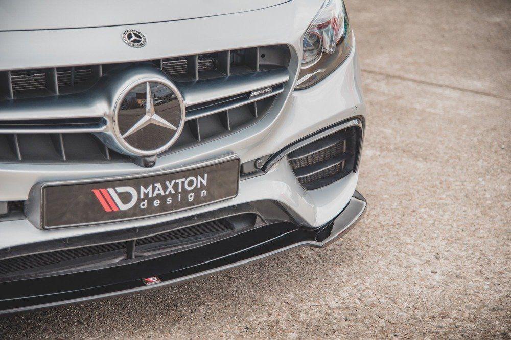 Front Splitter / Cup Schwert / Frontansatz V.1 für Mercedes E63 AMG S213/W213 von Maxton Design