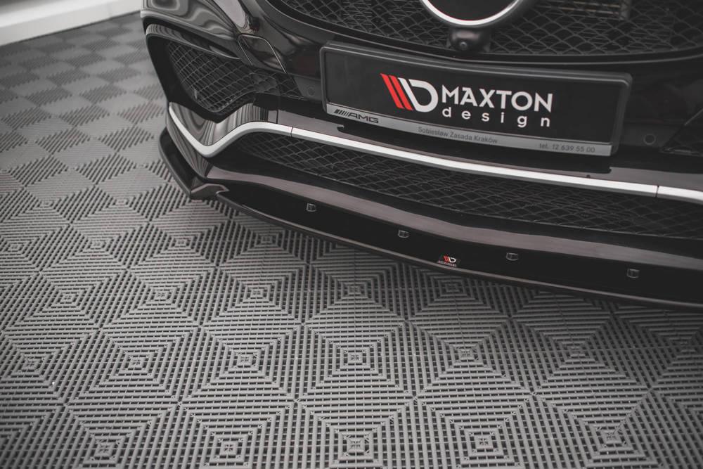 Front Splitter / Cup Schwert / Frontansatz V.1 für Mercedes-Benz GLE Coupe 63AMG C292 von Maxton Design