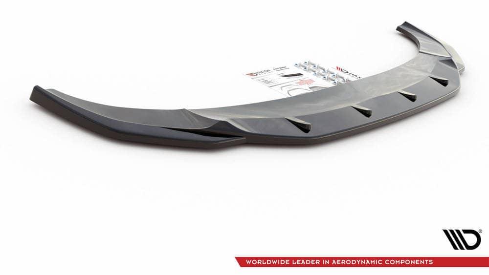 Front Lippe / Front Splitter / front approach V.2 for Audi RSQ3 (F3) by Maxton Design