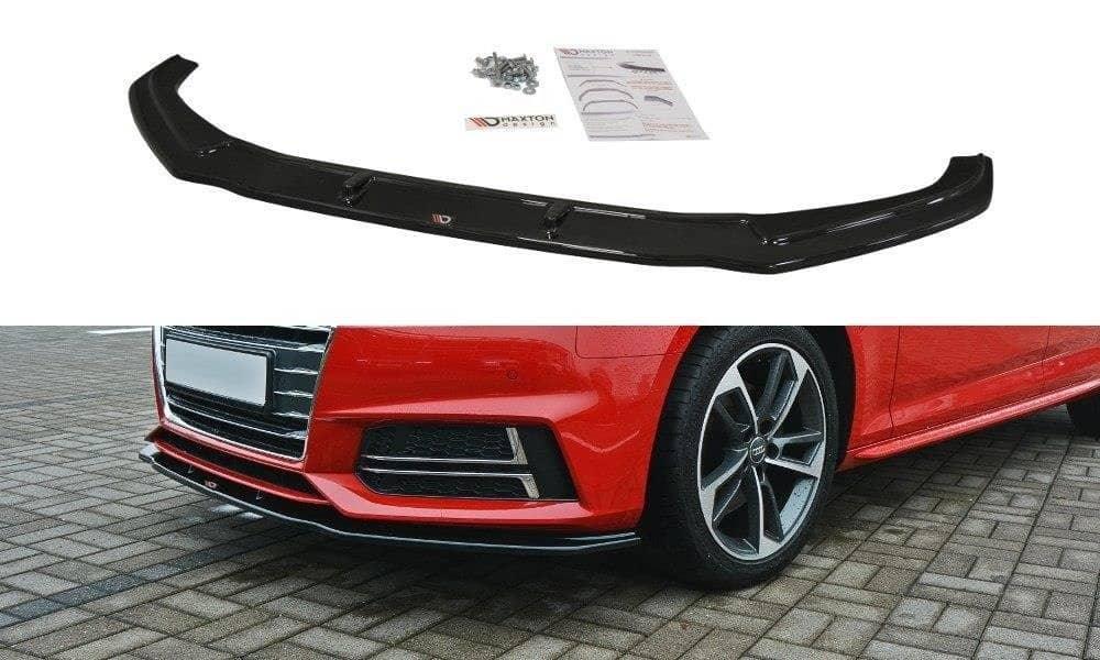 Dokładka przedniego zderzaka/przedni splitter Maxton Design V.2 do Audi S4/A4 S-Line B9