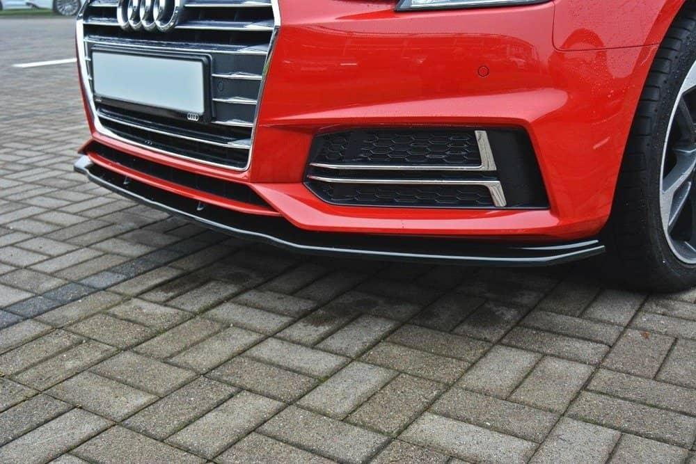 Dokładka przedniego zderzaka/przedni splitter Maxton Design V.2 do Audi S4/A4 S-Line B9
