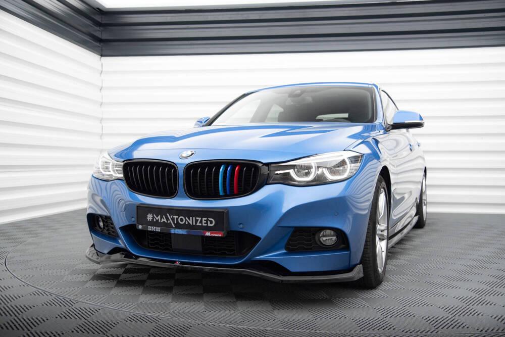 Front Lippe / Front Splitter / Frontansatz V.2 für BMW 3er GT F34 M-Paket von Maxton Design