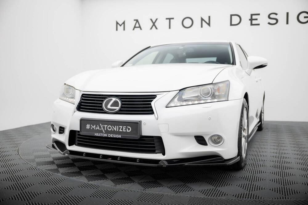 Front Lippe / Front Splitter / Frontansatz V.2 für Lexus GS MK4 von Maxton Design