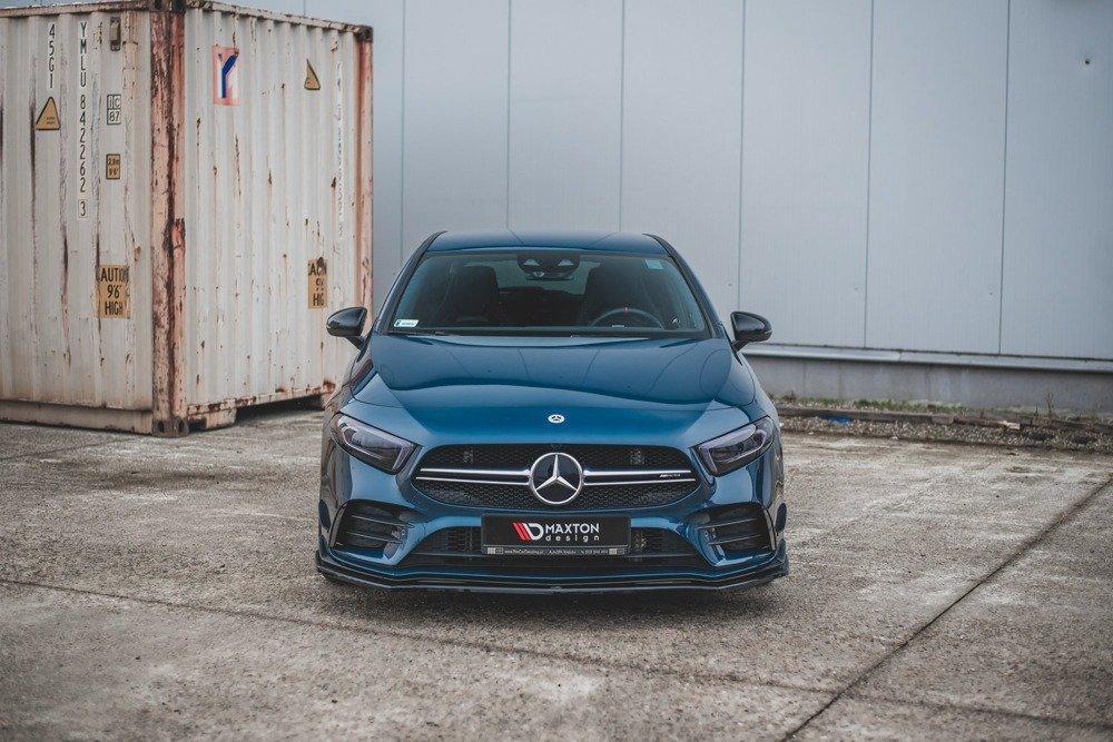 Maxton Design Frontlippe / Frontsplitter V.2 Mercedes A35 AMG W177
