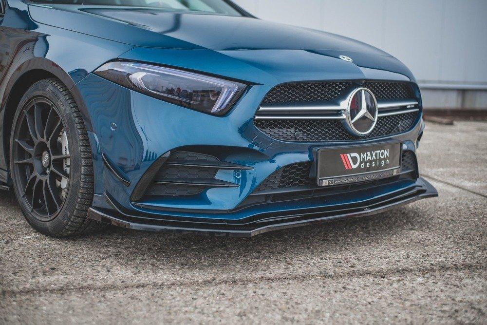 Sprednji odbijač/sprednji razdelilnik zraka/sprednji odbijač V.2 Mercedes A35 AMG W177 Maxton Design