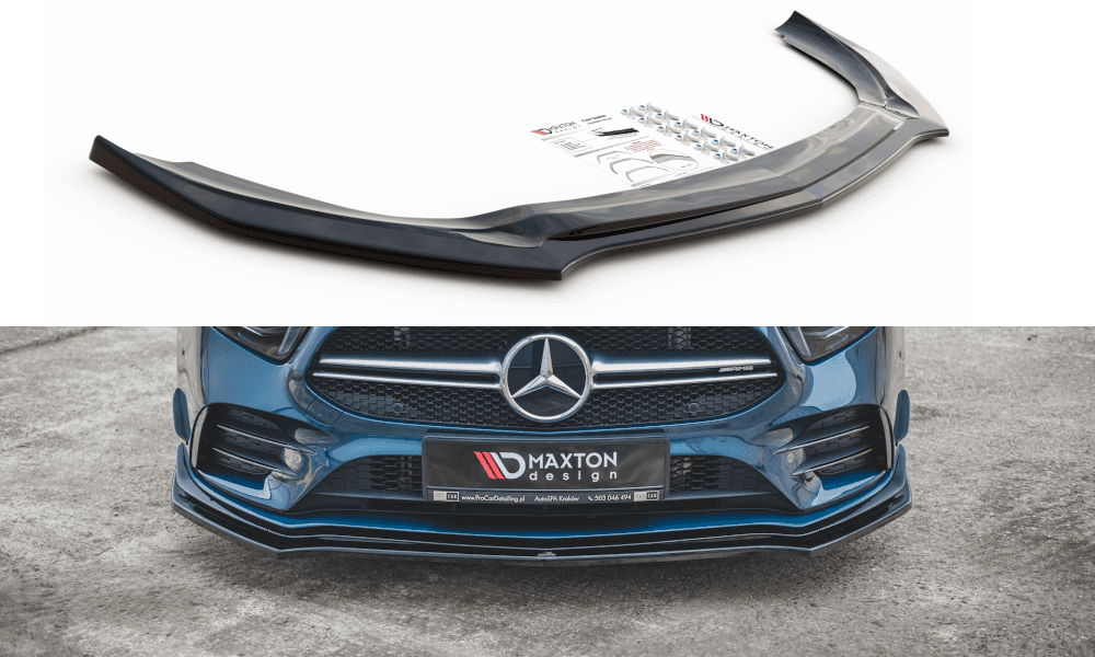 Maxton Designin etupuskuri/etusplitteri V.2 Mercedes A35 AMG W177