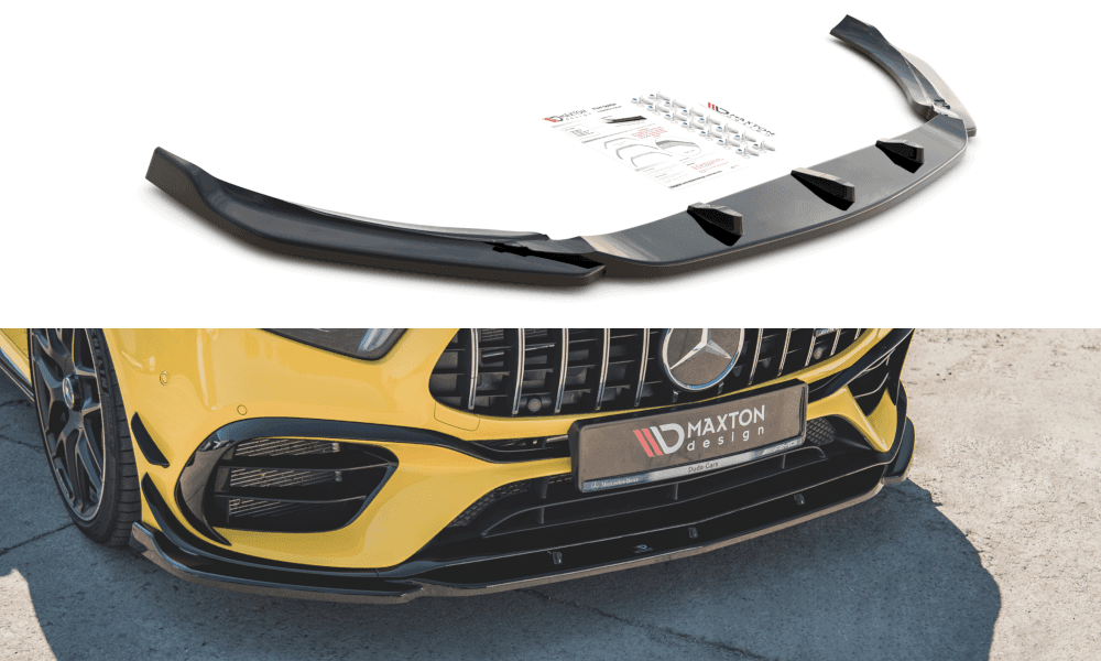 Labio delantero/splitter delantero Maxton Design V.2 Mercedes-AMG A 45 S W177