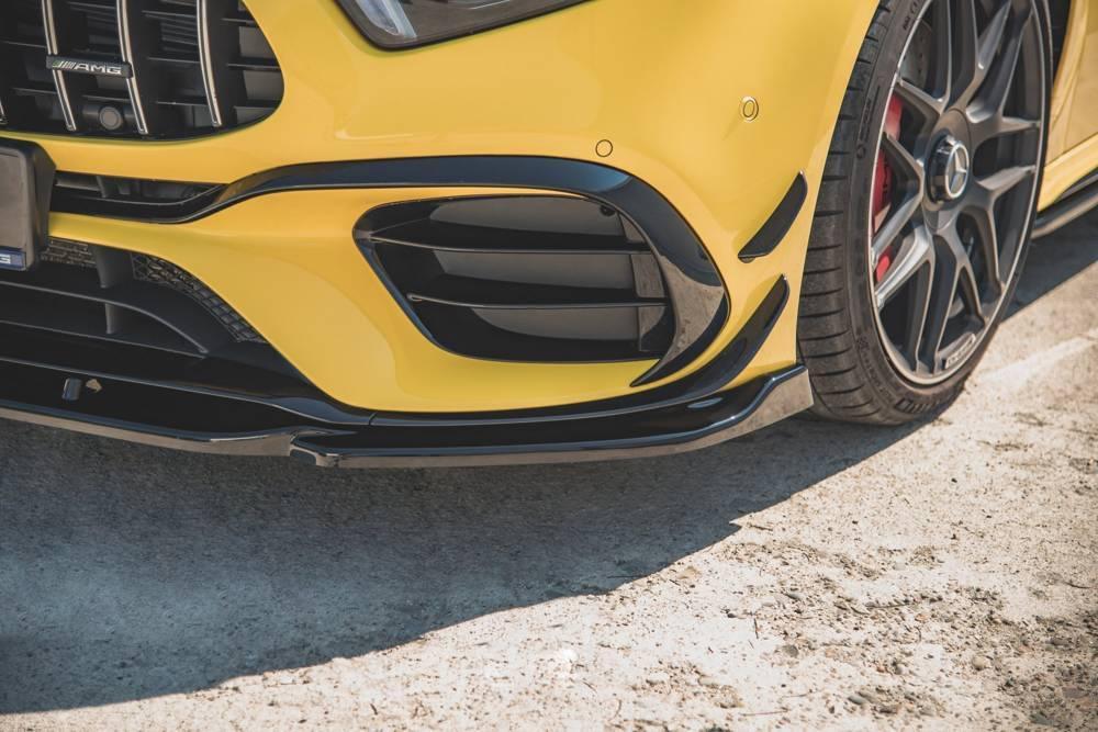 Labio delantero/splitter delantero Maxton Design V.2 Mercedes-AMG A 45 S W177
