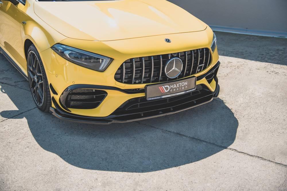 Labio delantero/splitter delantero Maxton Design V.2 Mercedes-AMG A 45 S W177