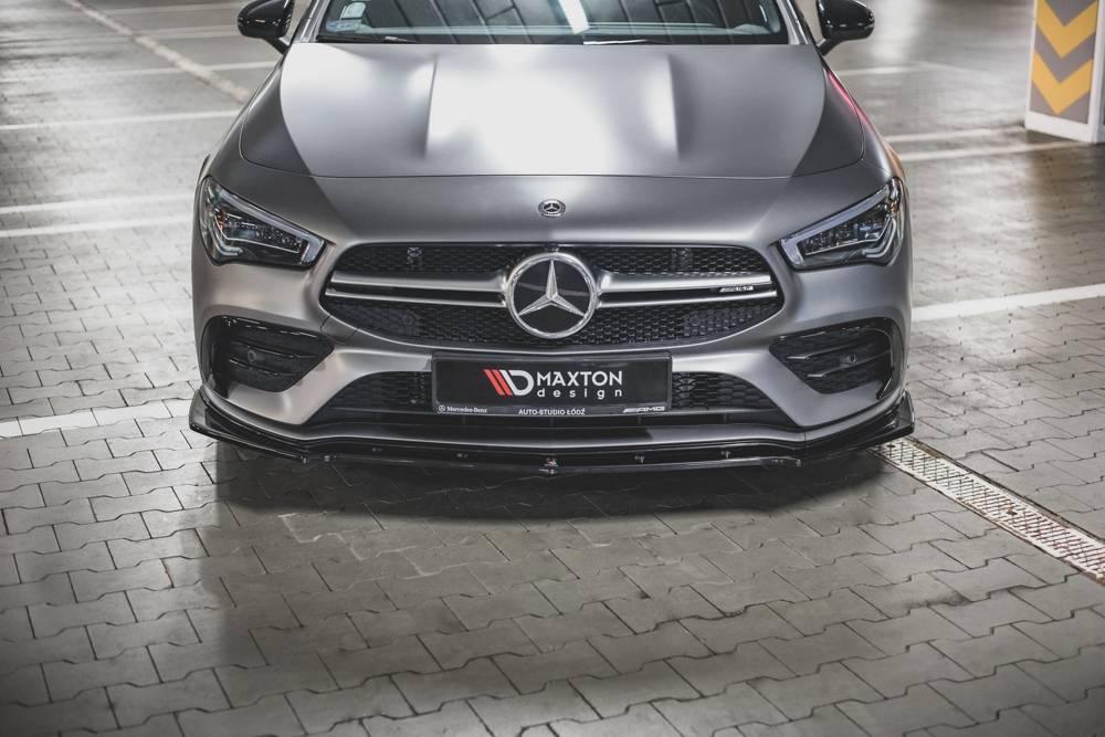 Maxton Design etuhuuli/etujakaja V.2 autolle Mercedes-AMG CLA 35 AERO C118