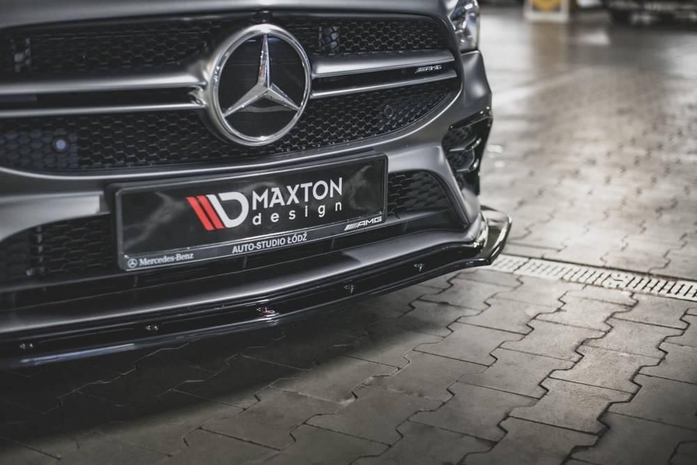 Maxton Design etuhuuli/etujakaja V.2 autolle Mercedes-AMG CLA 35 AERO C118