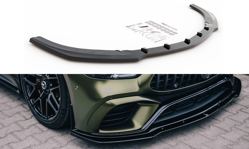 Främre läpp / främre splitter / front approach V.2 för Mercedes-AMG GT 4 door 63S från Maxton Design