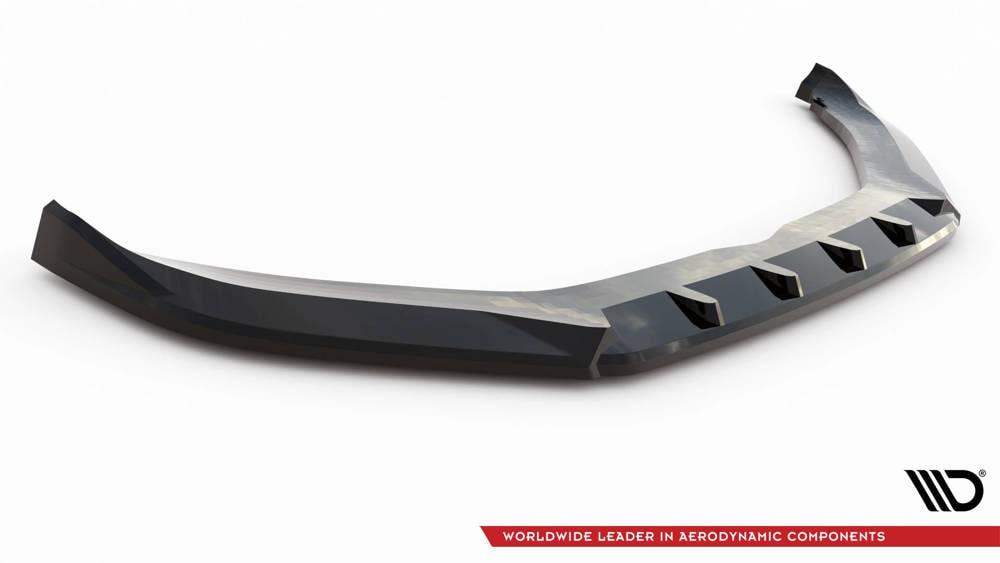 Front Lippe / Front Splitter / Frontansatz V.2 für Porsche Panamera E-Hybrid 971 Facelift von Maxton Design