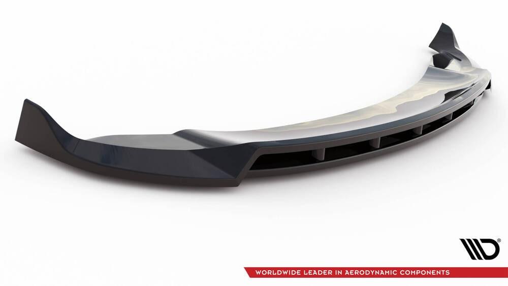 Front Lippe / Front Splitter / Frontansatz V.2 für Tesla Model Y von Maxton Design