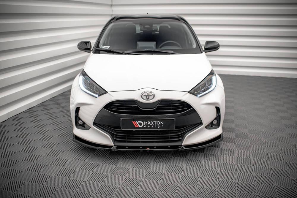 Front Lippe / Front Splitter / Frontansatz V.2 für Toyota Yaris XP21 von Maxton Design