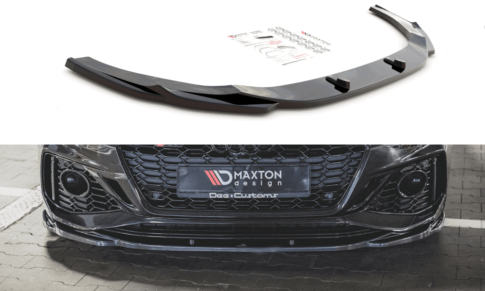 Maxton Design voorlip/frontsplitter V.3 voor Audi RS5 F5 Facelift