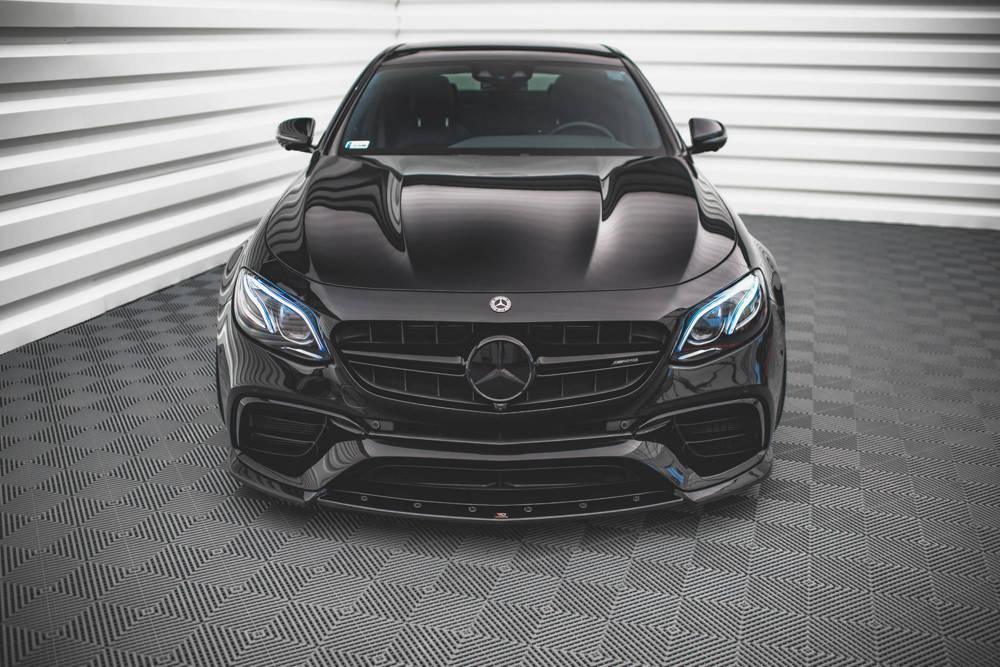 Front Splitter / Cup Schwert / Frontansatz V.3 für Mercedes E63 AMG S213/W213 von Maxton Design