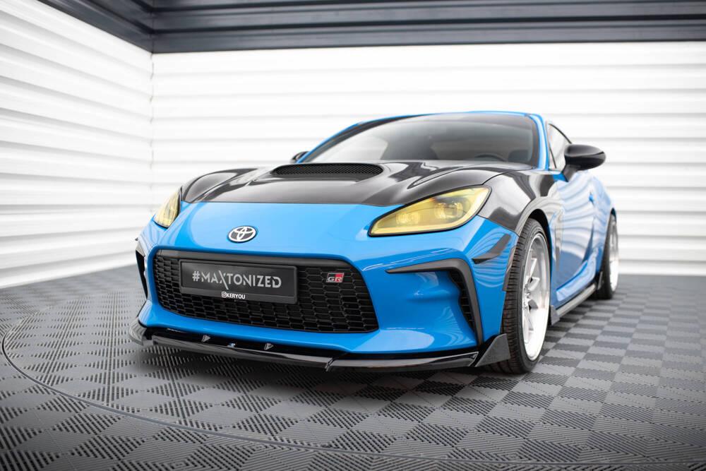 Front Lippe / Front Splitter / Frontansatz V.3 für Toyota GR86 von Maxton Design