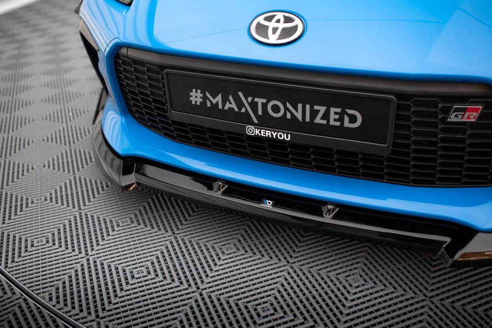 Front Lippe / Front Splitter / Frontansatz V.3 für Toyota GR86 von Maxton Design