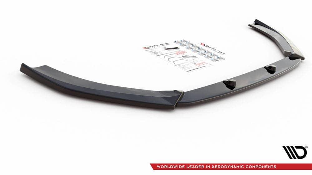 Front Lipte/Front Splitter/Front Approach v.4 til Audi RS3 8V Facelift Sportback fra Maxton Design