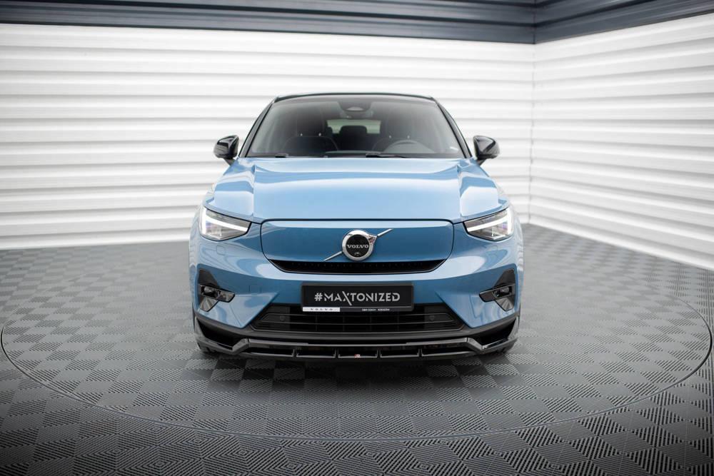 Front Lippe / Front Splitter / Frontansatz für Volvo C40 MK1 von Maxton Design
