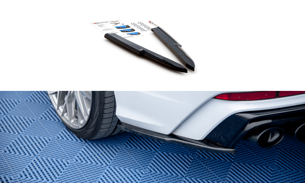 Bakre diffusorförlängning för Audi A6 C8 S-Line från Maxton Design