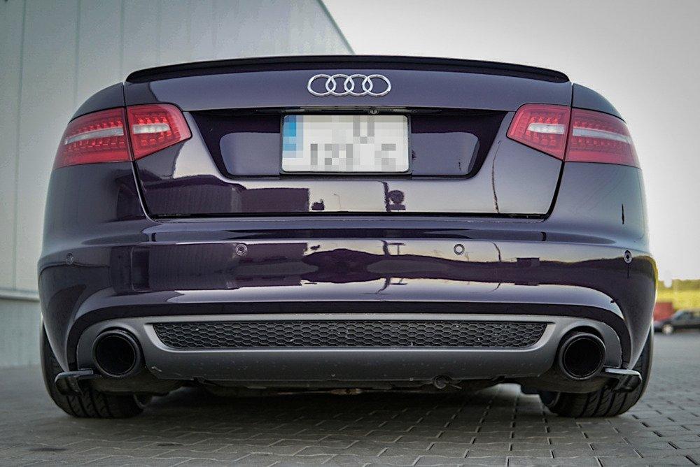 Seitliche Heck Diffusor Erweiterung für Audi A6 S-Line 4F von Maxton Design