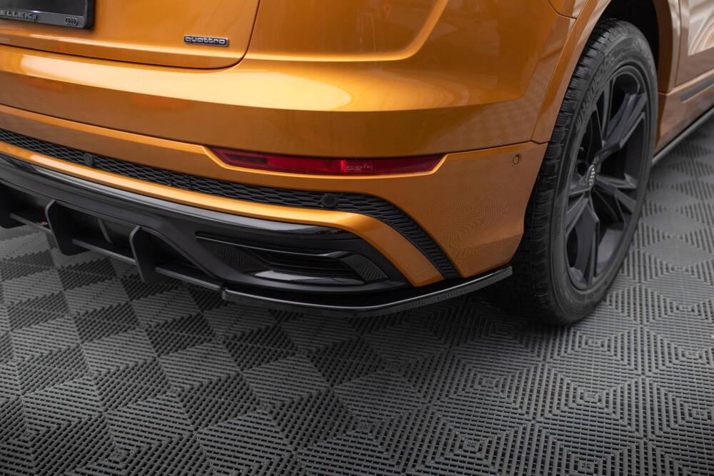 Lateral rear diffusor expansion for Audi Q8 S-Line 4M from Maxton Design