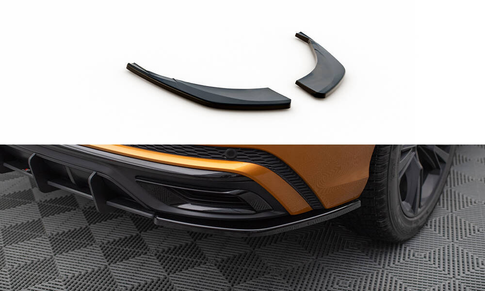 Lateral rear diffusor expansion for Audi Q8 S-Line 4M from Maxton Design