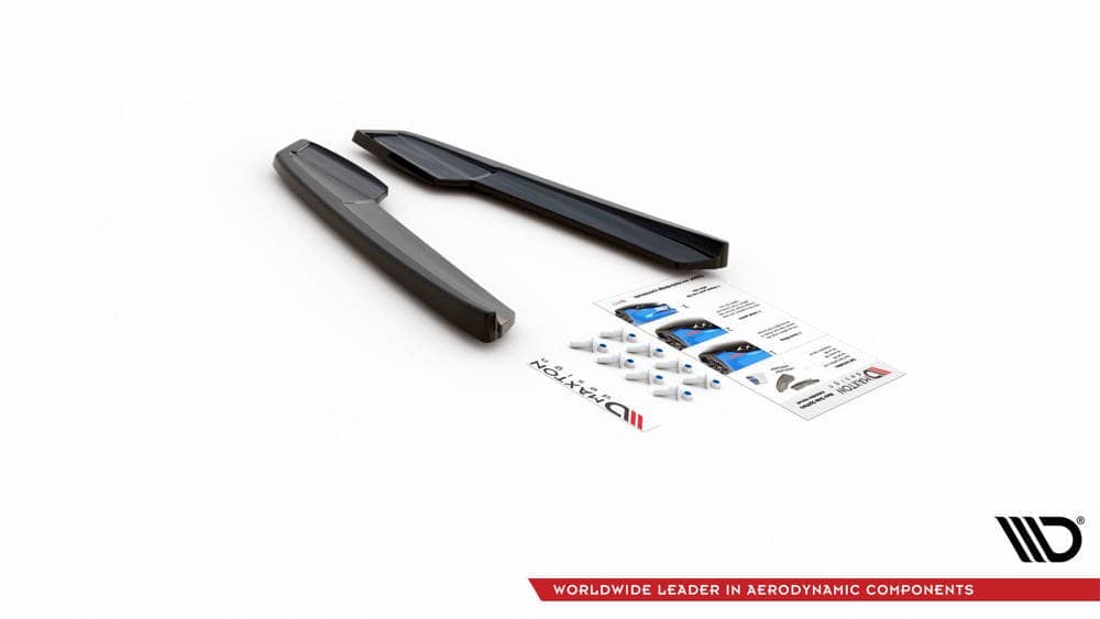Lateral rear diffusor expansion for Audi RS6 C8 by Maxton Design
