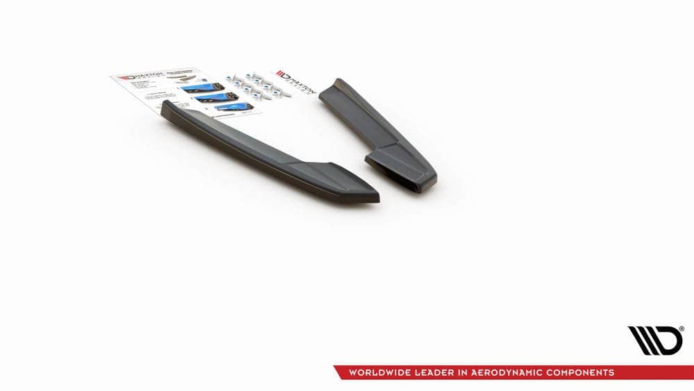 Lateral rear diffusor expansion for Audi RS6 C8 by Maxton Design